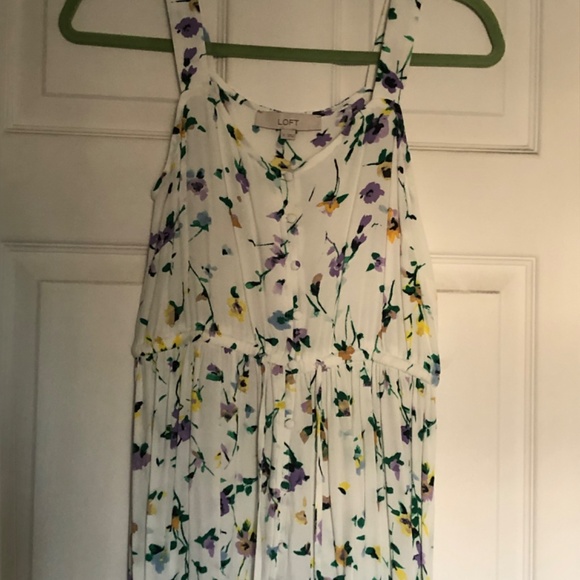 New Loft Floral Dress - Picture 4 of 5